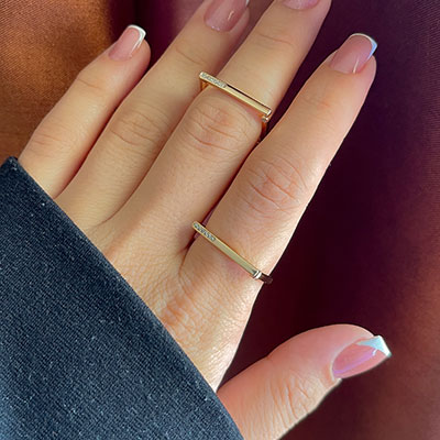 انگشتر مینیمال ژوپینگ