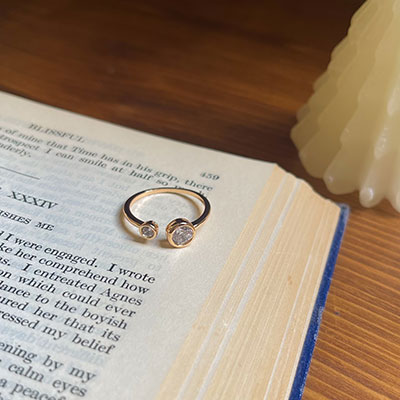 انگشتر دو دایره ژوپینگ