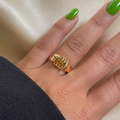 انگشتر پنج خط ژوپینگ