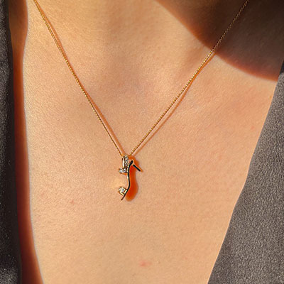 گردنبند کفش ژوپینگ